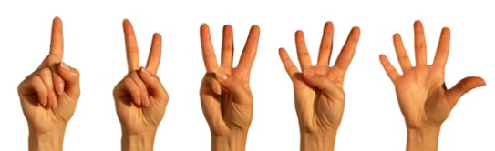 image of finger counting